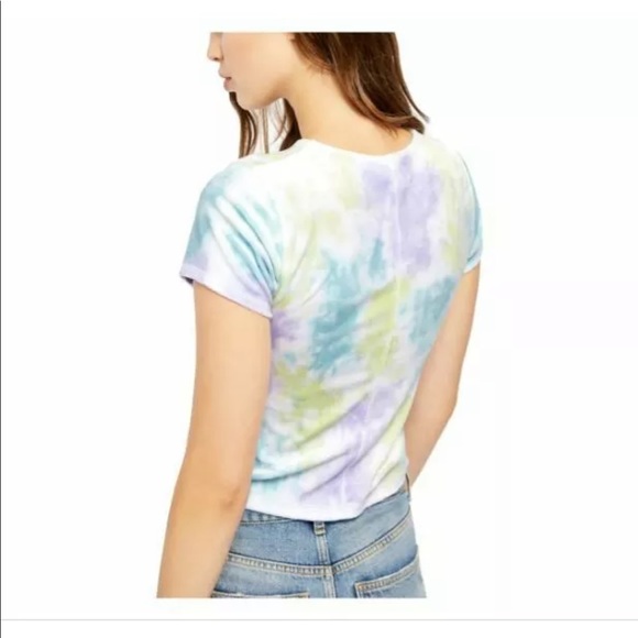 FP tie-dyed velvet tee - Picture 2 of 3